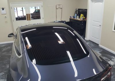 2019 Tesla model 3 Gray full rear window tinted