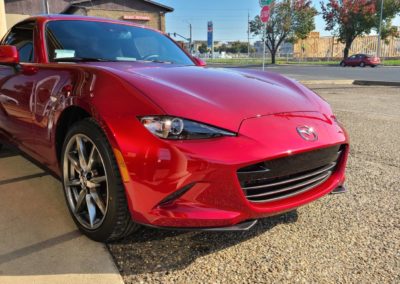 2021 Mazda MX-5 getting full hood paint protection
