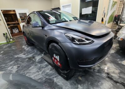 2022 Tesla Model Y Matte Finish Paint Protection Film