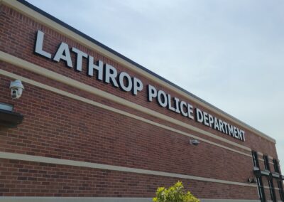 Commercial Window Tinting - Lathrop Police Department in Lathrop California