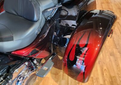 2023 Harley Davidson Tri Glide CVO getting Paint protection film