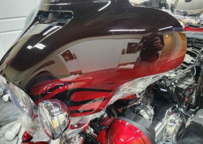 2023 Harley Davidson Tri Glide CVO getting Paint protection film